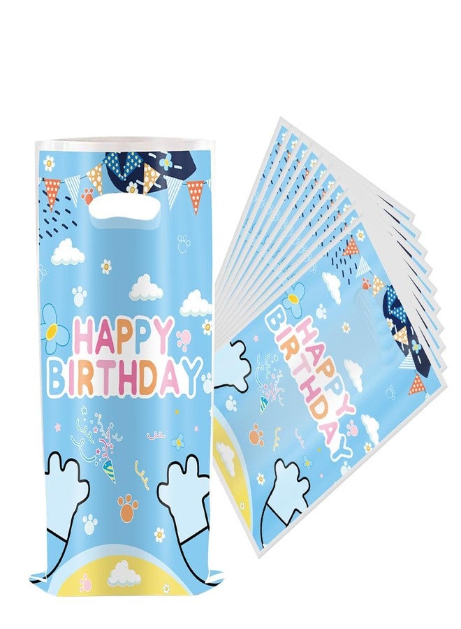 NF ORANGE 30Pcs Blue Dog Birthday Party Favor Bags，Cute Cartoon Dog Theme Birthday Party Supplies (Bule) - Image 1